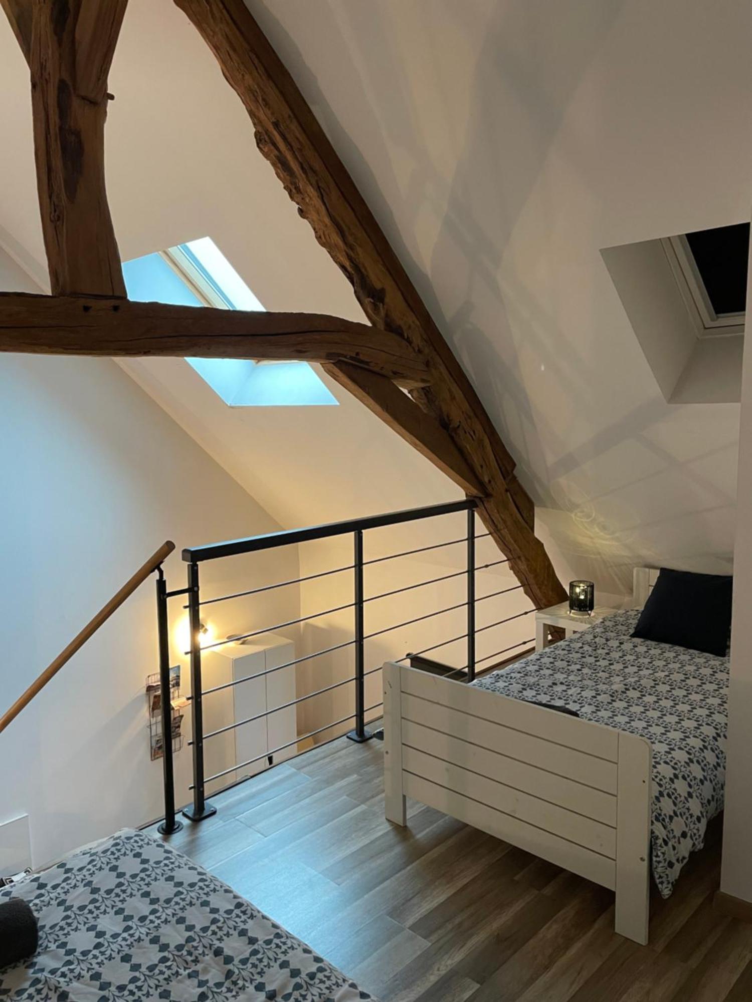 Loft Chez Guillaume Lägenhet Bouleurs Exteriör bild
